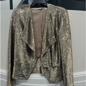 Beautiful IRO chill sequin gold jacket